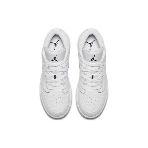 (GS) Air Jordan 1 Low 'Triple White' 553560-110