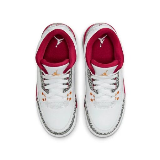 (GS) Air Jordan 3 Retro 'Cardinal Red' 398614-126