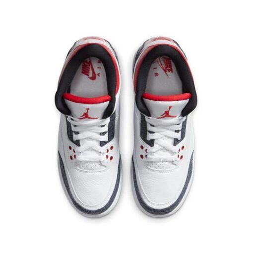 (GS) Air Jordan 3 Retro Denim SE 'Fire Red' CZ6634-100