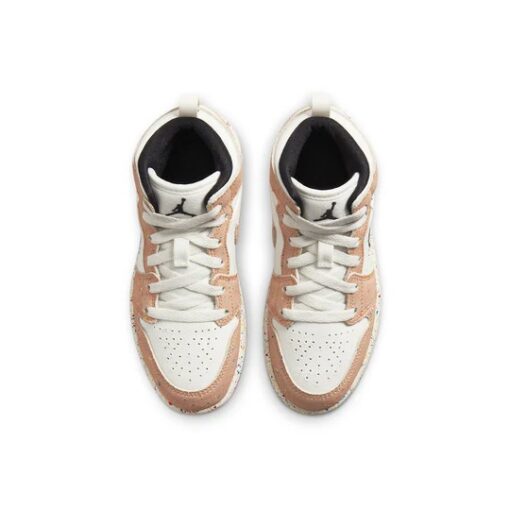 (PS) Air Jordan 1 Mid SE 'Brushstroke Paint Splatter' DA8007-100