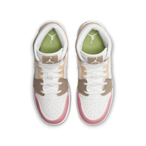 (GS) Air Jordan 1 Mid SE 'Pastel Grind' DJ0338-100