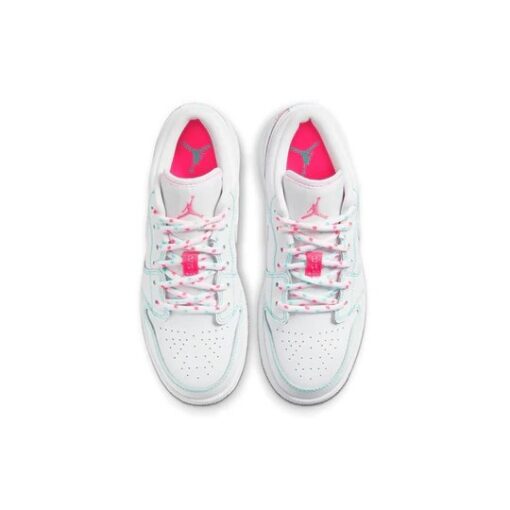 Jordan 1 Low ‘White Green Pink’ 554723-101
