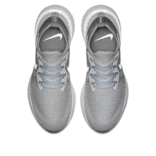 (WMNS) Nike Epic React Flyknit 'Wolf Grey' AQ0070-002