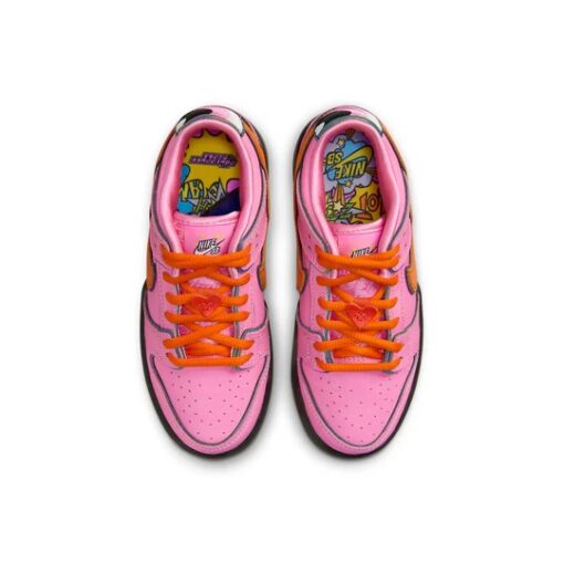 (PS) Nike x The Powerpuff Girls SB Dunk Low Pro QS 'Blossom' FZ3351-600