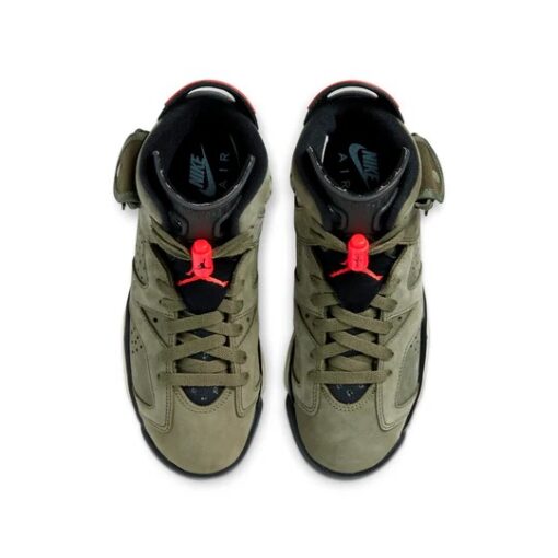 (GS) Air Jordan 6 Retro x Travis Scott 'Olive' CN1085-200