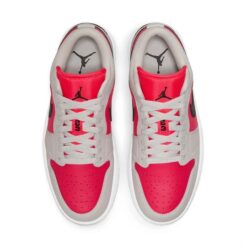 Jordan 1 Retro Low ‘Light Iron Ore Siren Red (Women’s)’ DC0774-060
