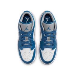 Air Jordan 1 Low ‘True Blue Cement’ 553560-412