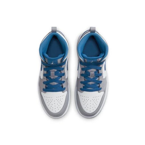 Jordan 1 Mid ‘True Blue Cement (PS)’ DQ8424-014