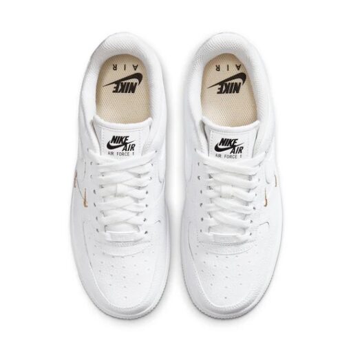 (WMNS) Nike Air Force 1 '07 Essential 'White Metallic Gold' CT1989-100