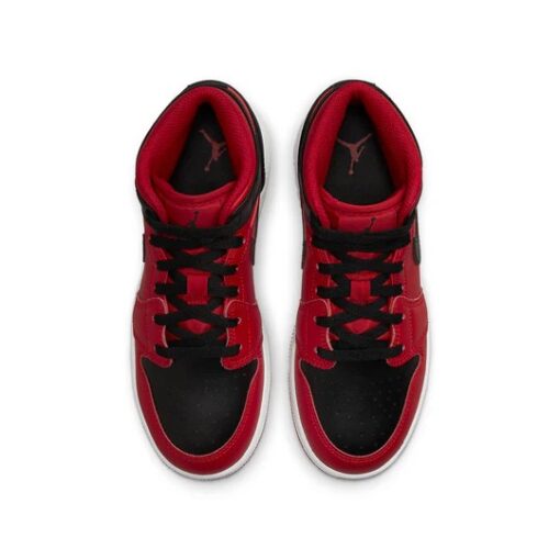 Air Jordan 1 MidReverse Bred 554725-660