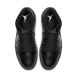 Air Jordan 1 Mid ‘Triple Black’ 554724-090