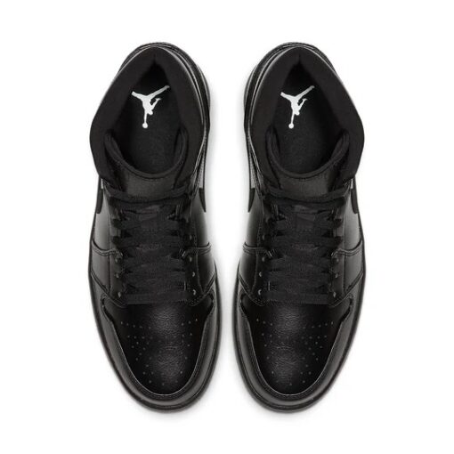 Air Jordan 1 Mid ‘Triple Black’ 554724-090