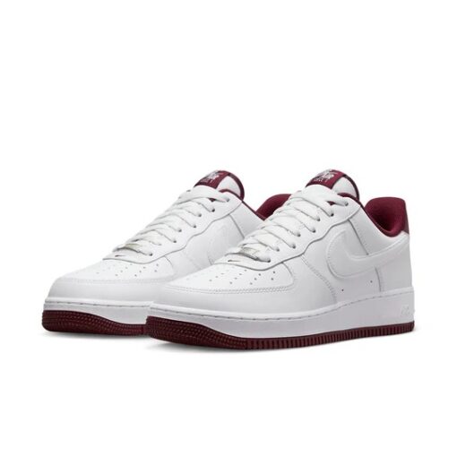 Nike Air Force 1 '07 'White Dark Beetroot' DH7561-106