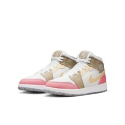 (GS) Air Jordan 1 Mid SE 'Pastel Grind' DJ0338-100