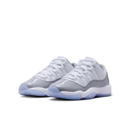 (GS) Air Jordan 11 Retro Low 'Cement Grey' 528896-140