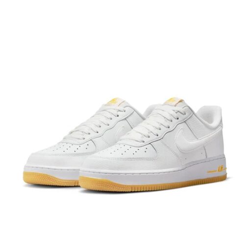 Nike Air Force 1 Low '07 'White University Gold Gum' DZ4512-100