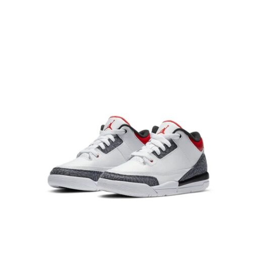 Air Jordan 3 Retro Denim SE PS Fire Red DB4168-100
