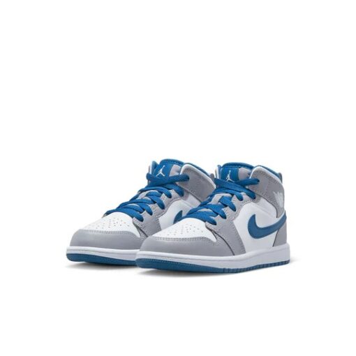 Jordan 1 Mid ‘True Blue Cement (PS)’ DQ8424-014