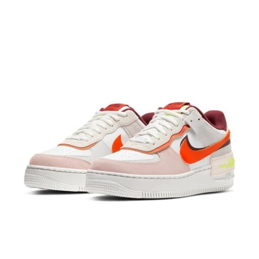 Wmns Air Force 1 Shadow ‘Team Red Orange Pearl’ CU8591-600