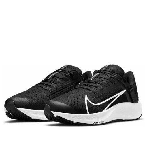 (WMNS) Nike Air Zoom Pegasus 38 FlyEase Wide 'Black White' DA6700-001