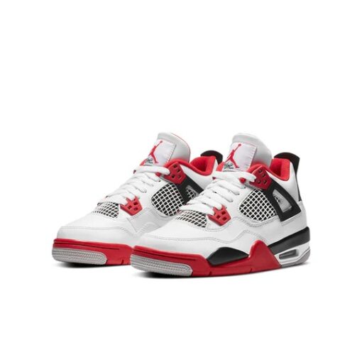 (GS) Air Jordan 4 Retro OG 'Fire Red' 2020 408452-160