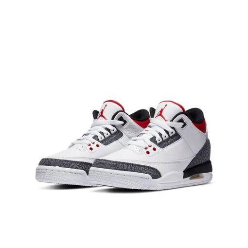 (GS) Air Jordan 3 Retro Denim SE 'Fire Red' CZ6634-100