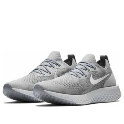 (WMNS) Nike Epic React Flyknit 'Wolf Grey' AQ0070-002