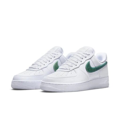 (WMNS) Nike Air Force 1 Low 'Glitter Swoosh - Celery' DH4407-100