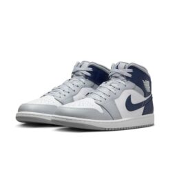 Air Jordan 1 Mid Wolf Grey Midnight Navy DQ8426-104