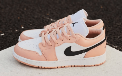 Jordan 1 Low ‘Light Arctic Orange Pink’ 553560-800