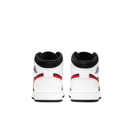 Jordan 1 Mid ‘White Black Chile Red’ 554725-075