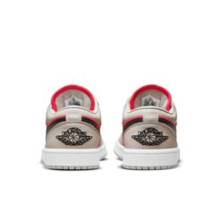 Jordan 1 Retro Low ‘Light Iron Ore Siren Red (Women’s)’ DC0774-060