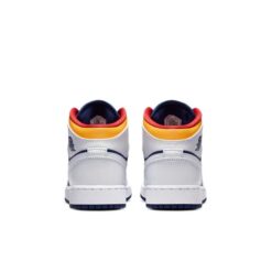 Air Jordan 1 Mid ‘White Deep Royal Blue’ 554725-131