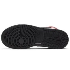 (GS) Air Jordan 1 Mid 'Chicago Black Toe' 554725-069