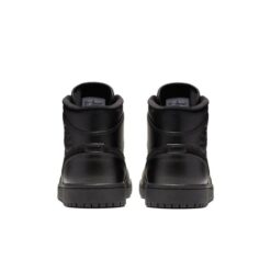Air Jordan 1 Mid ‘Triple Black’ 554724-090