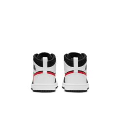 Jordan 1 Mid ‘White Black Chile Red (PS)’ 640734-075