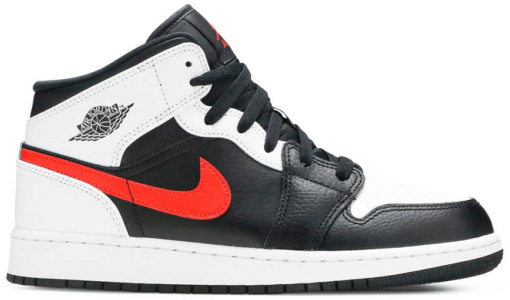 Jordan 1 Mid ‘White Black Chile Red’ 554725-075