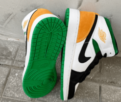 Jordan 1 Mid SE ‘White Laser Orange Lucky Green’ BQ6931-101