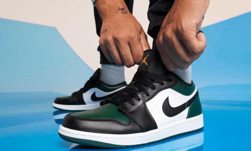 Air Jordan 1 Low ‘Green Toe’ 553560-371