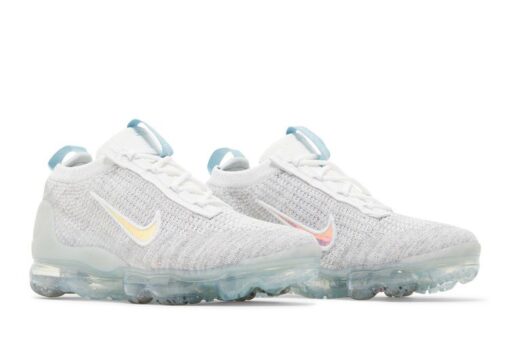 Air VaporMax 2021 FlyknitMismatched Swoosh – White Aura DB1550-102