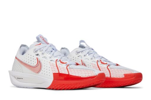 Air Zoom GT Cut 3 White Picante Red DV2913-101