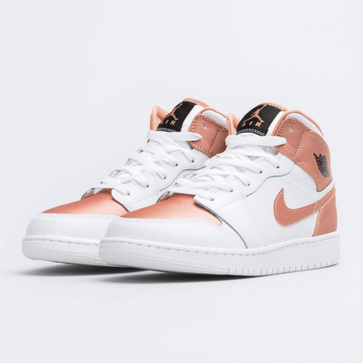 Jordan 1 Mid ‘White Rose Gold’ 555112-190