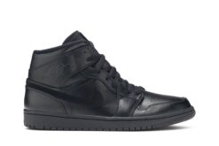 Air Jordan 1 Mid ‘Triple Black’ 554724-090