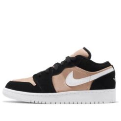 Jordan 1 Low ‘Black White Rose Gold’ 554723-090