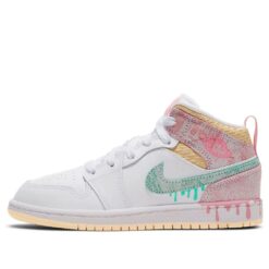 Air Jordan 1 Mid SE PS Ice Cream DD1667-100