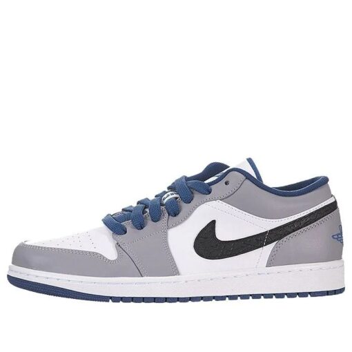 Air Jordan 1 Low ‘Cement True Blue’ 553558-103