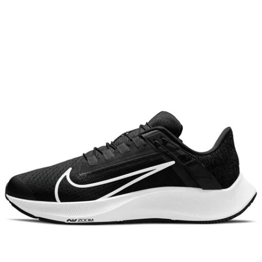 (WMNS) Nike Air Zoom Pegasus 38 FlyEase Wide 'Black White' DA6700-001