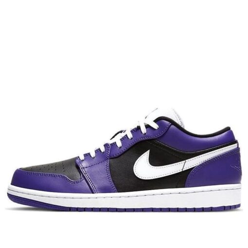 Air Jordan 1 Low ‘Court Purple Black’ 553558-501