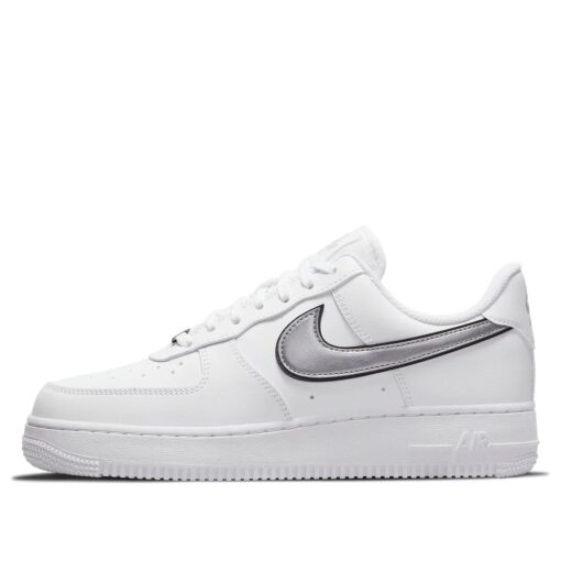 (WMNS) Nike Air Force 1 '07 Essential 'White Metallic Silver' DD1523-100