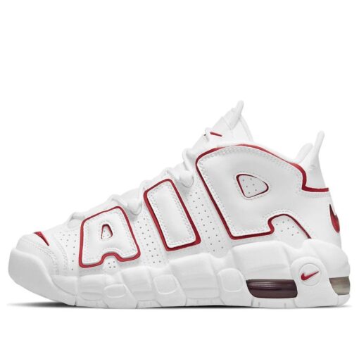 (GS) Nike Air More Uptempo 'White Varsity Red' 2021 DJ5988-100